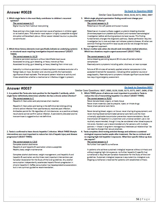 SAMPLE FMN Practice MCQ eBook Subscription