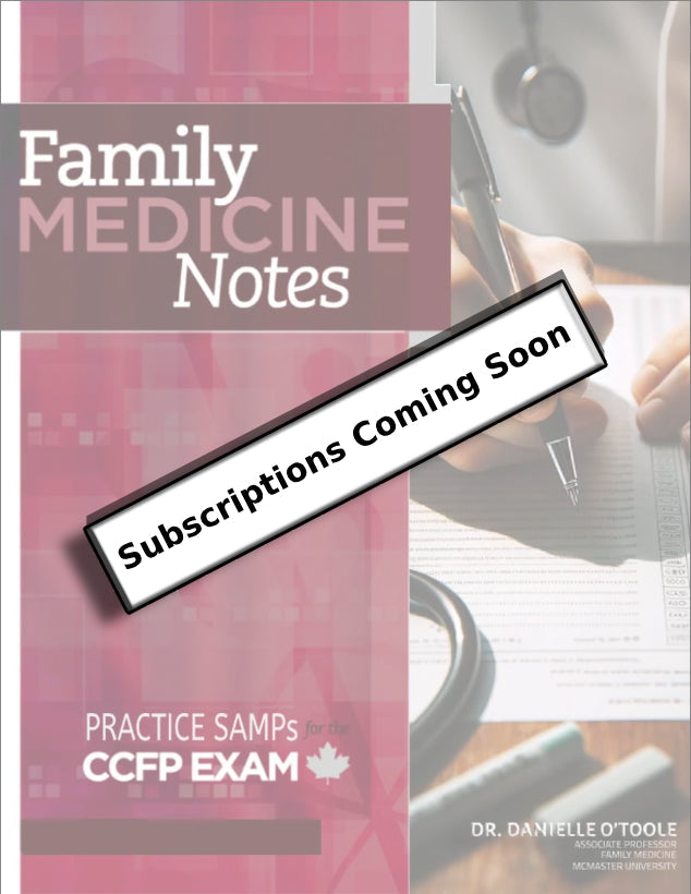 FMN Practice SAMPs – Family Medicine Notes